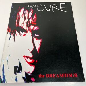 Vintage 2000 The CURE Dreamtour (Bloodflowers) large tour book program 9"x11.5"